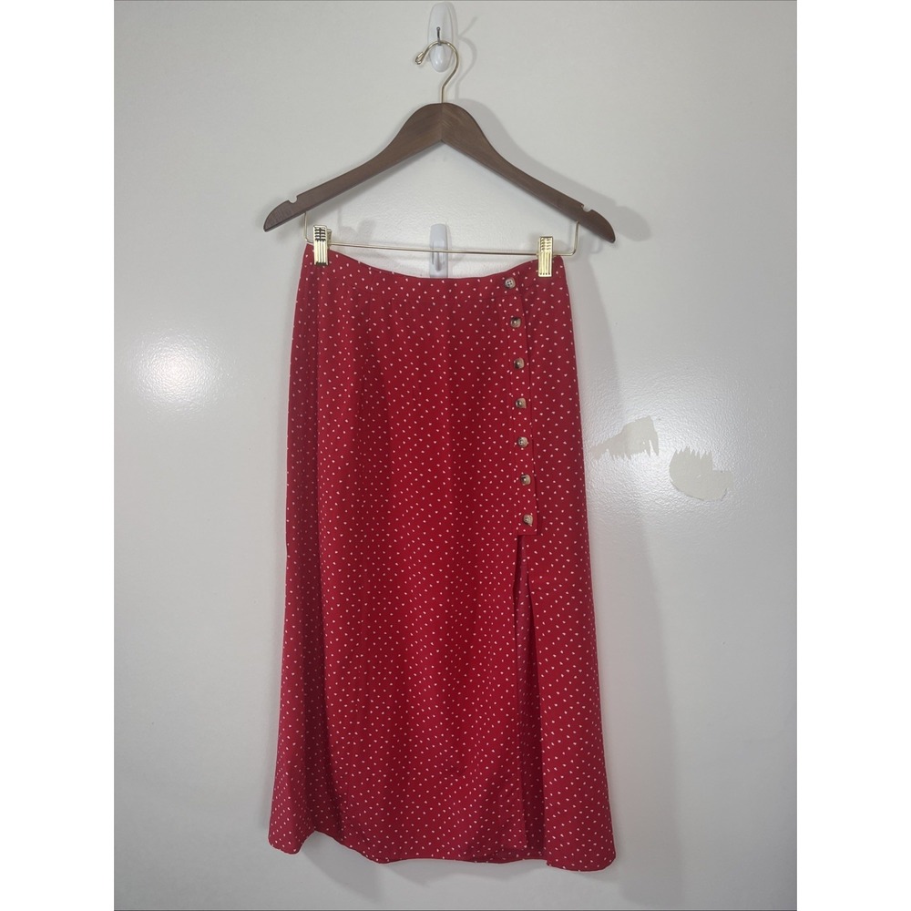 & Other Stories Womens Midi Skirt 10 S/M Feminine Romantic Parisian Girl Chic